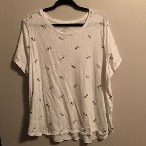 Old Navy avocado tee